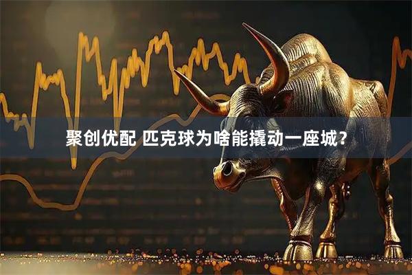 聚创优配 匹克球为啥能撬动一座城？